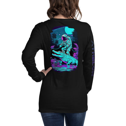 "Moon Stalker" - Endless Frontier Collection - Unisex Long Sleeve Tee