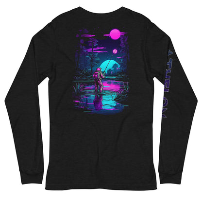 "Galactic Angler" - Endless Frontier Collection - Unisex Long Sleeve Tee