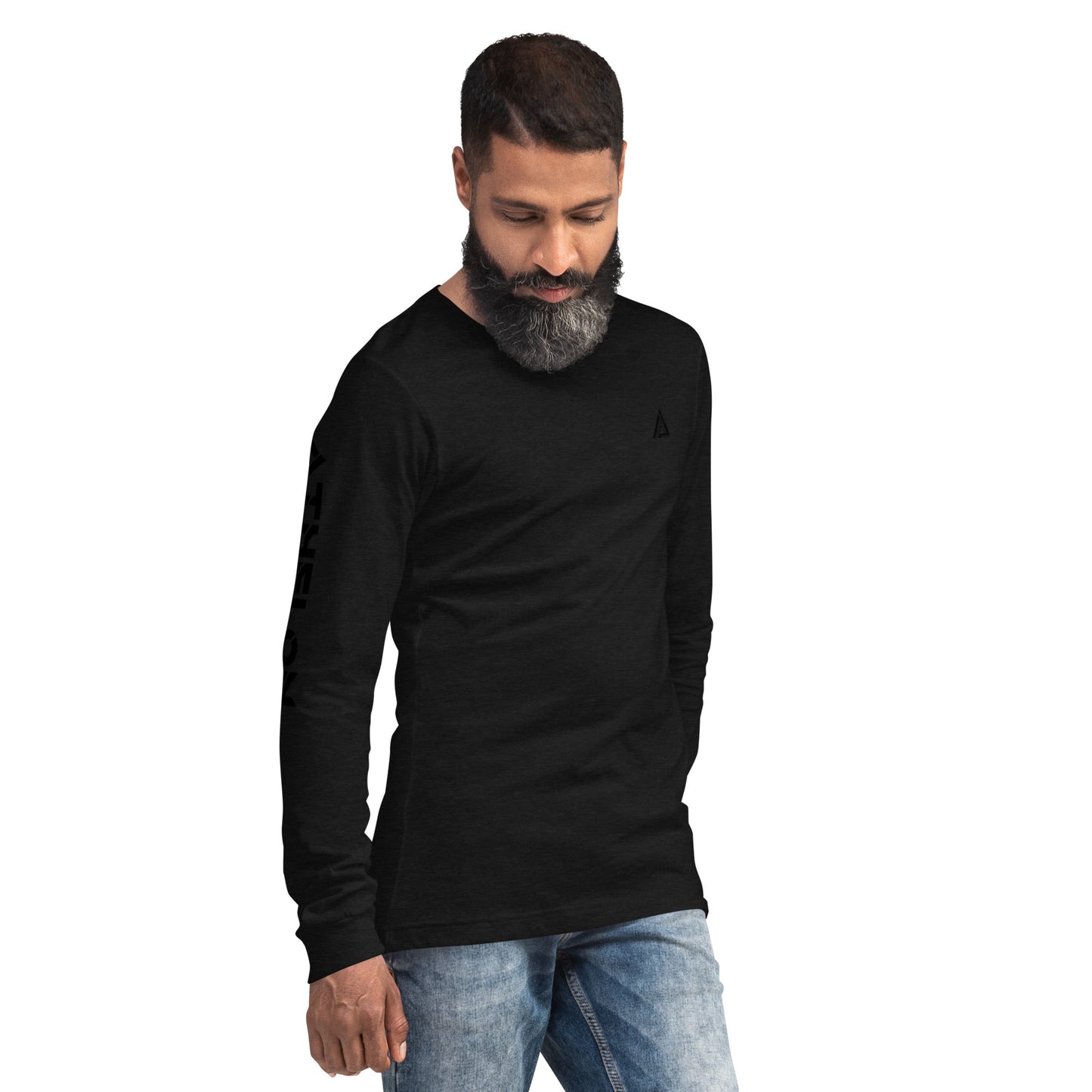 Athelon Vertical Logo Unisex Long Sleeve Tee