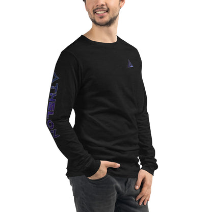 "Galactic Angler" - Endless Frontier Collection - Unisex Long Sleeve Tee