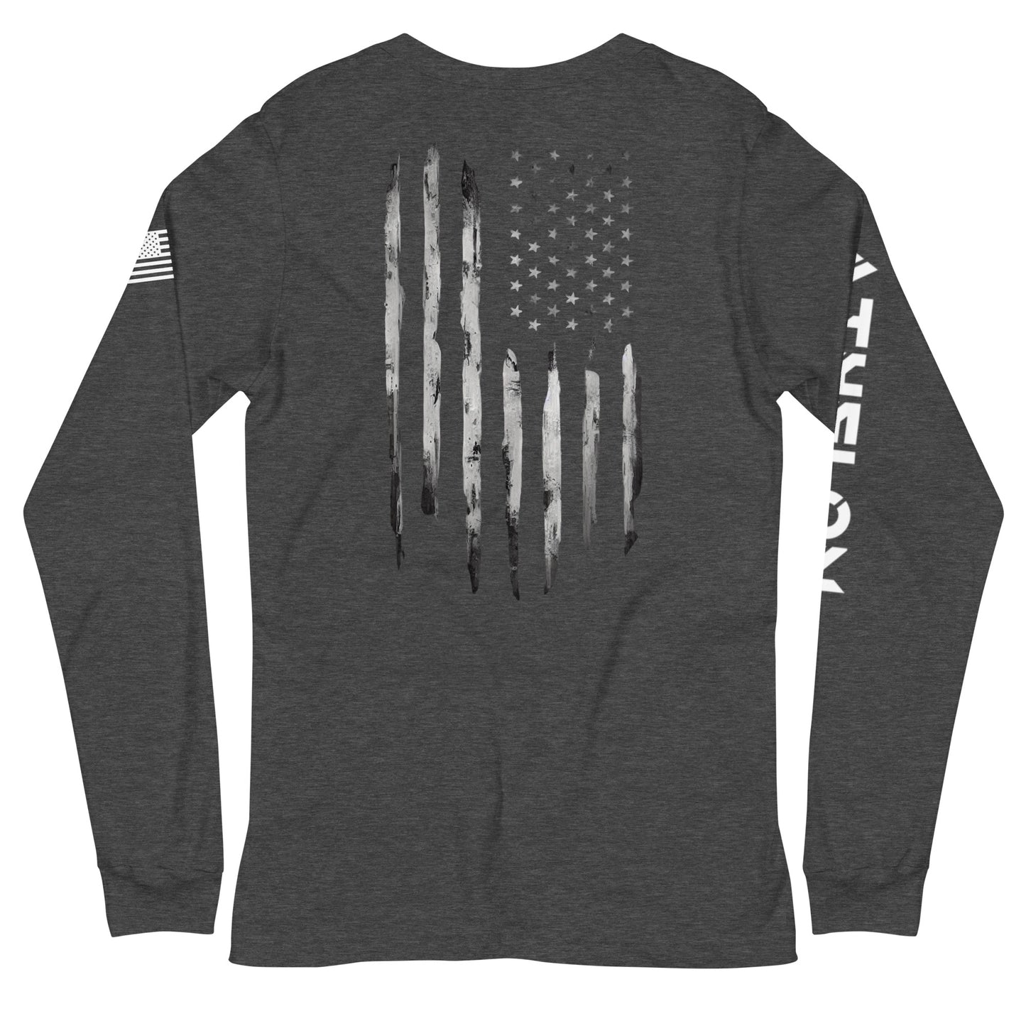 Athelon American Flag Long Sleeve Tee