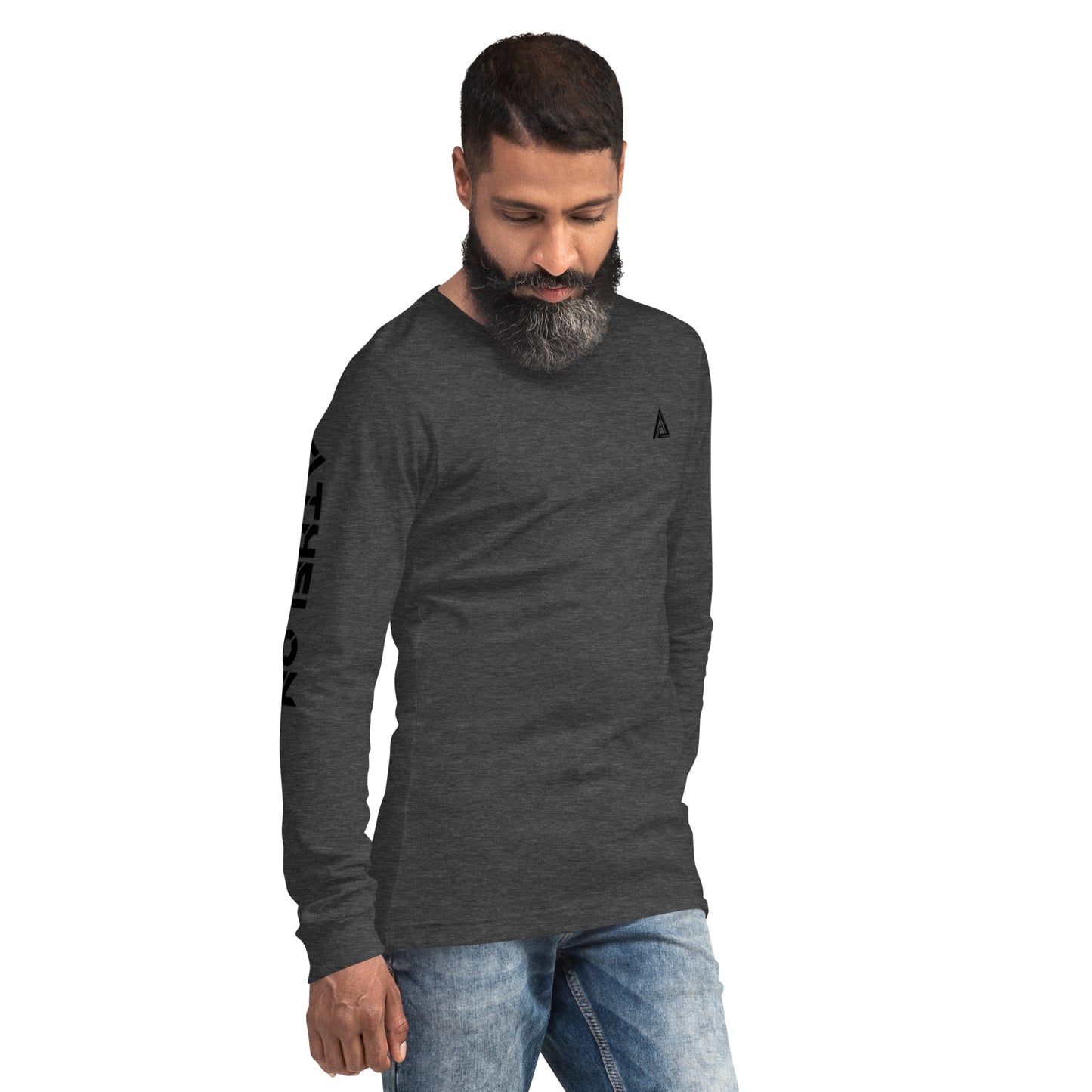 Athelon Vertical Logo Unisex Long Sleeve Tee