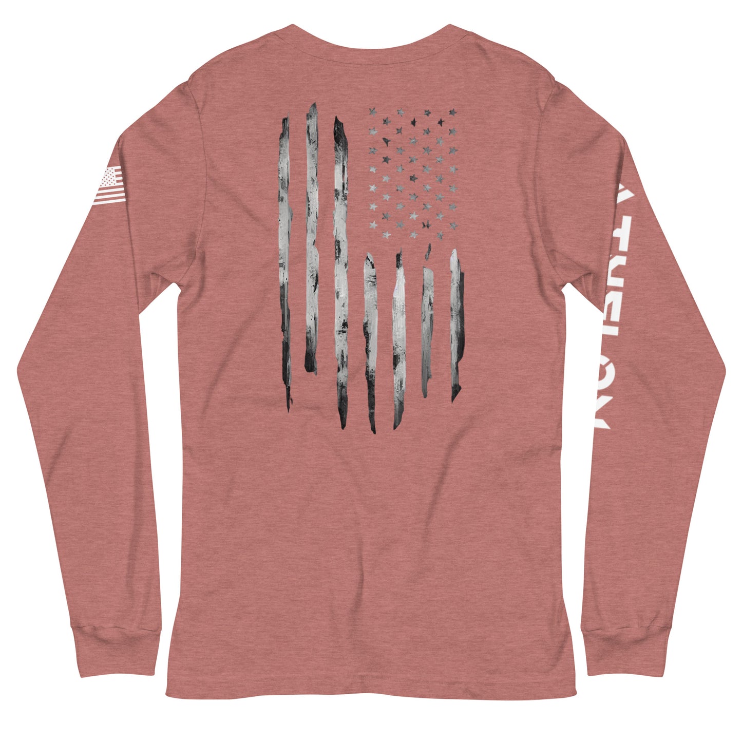 Athelon American Flag Long Sleeve Tee