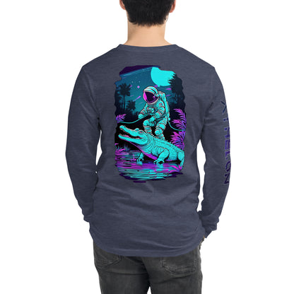 "Moon Stalker" - Endless Frontier Collection - Unisex Long Sleeve Tee