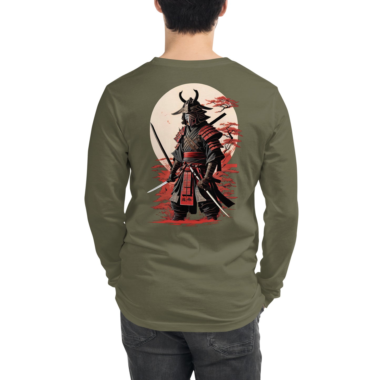 "Moonlight Warrior" - Ancient Warrior Collection - Unisex Long Sleeve Tee