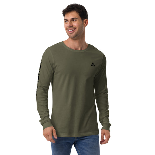 Athelon Vertical Logo Unisex Long Sleeve Tee