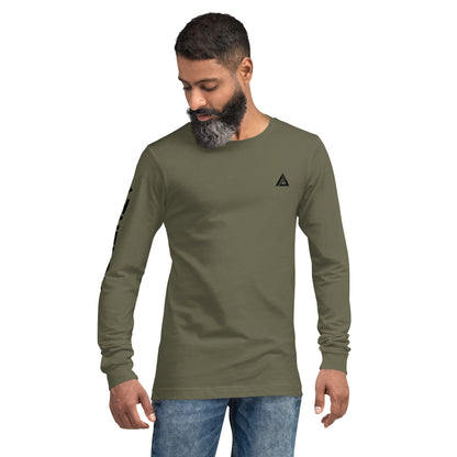 Athelon Vertical Logo Unisex Long Sleeve Tee