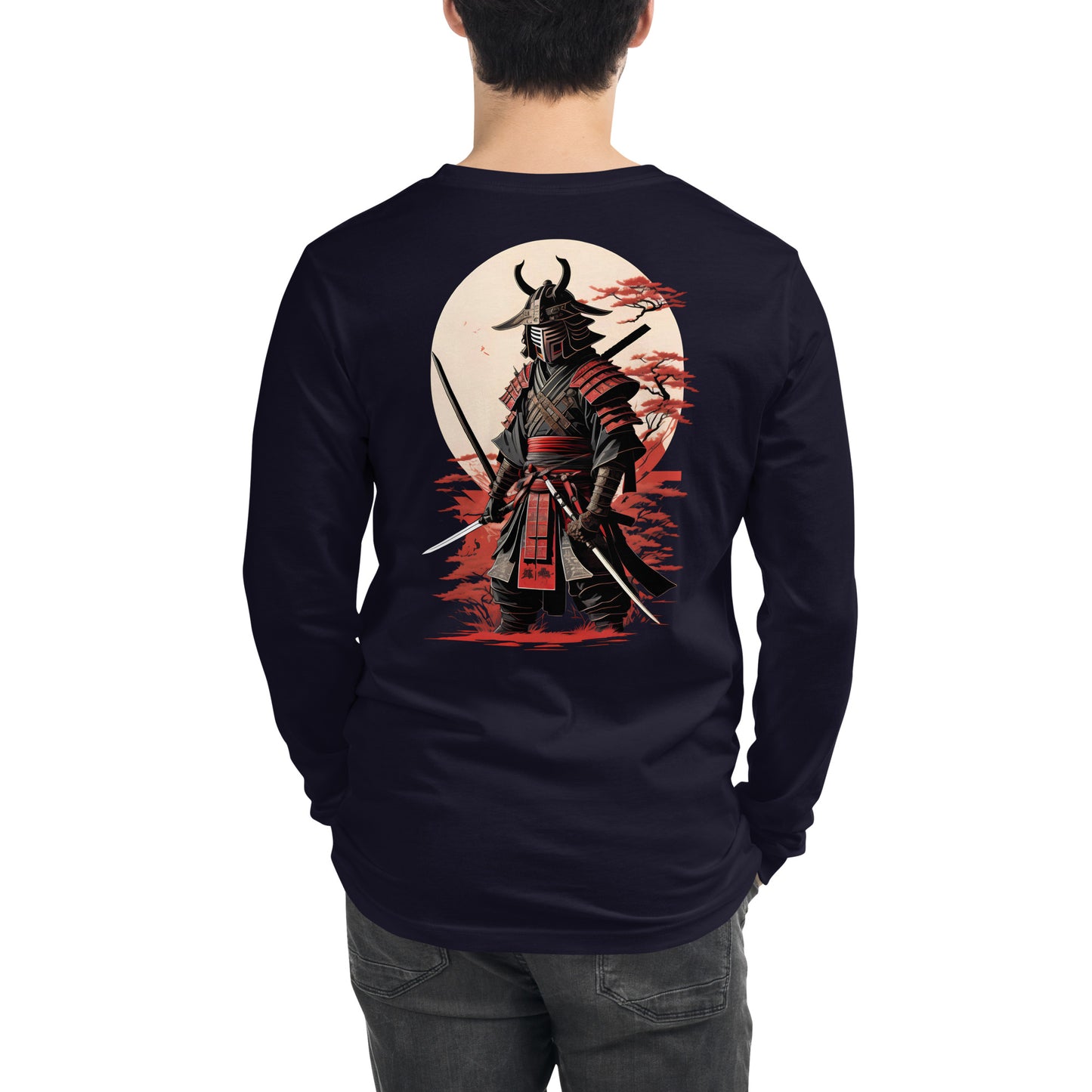 "Moonlight Warrior" - Ancient Warrior Collection - Unisex Long Sleeve Tee