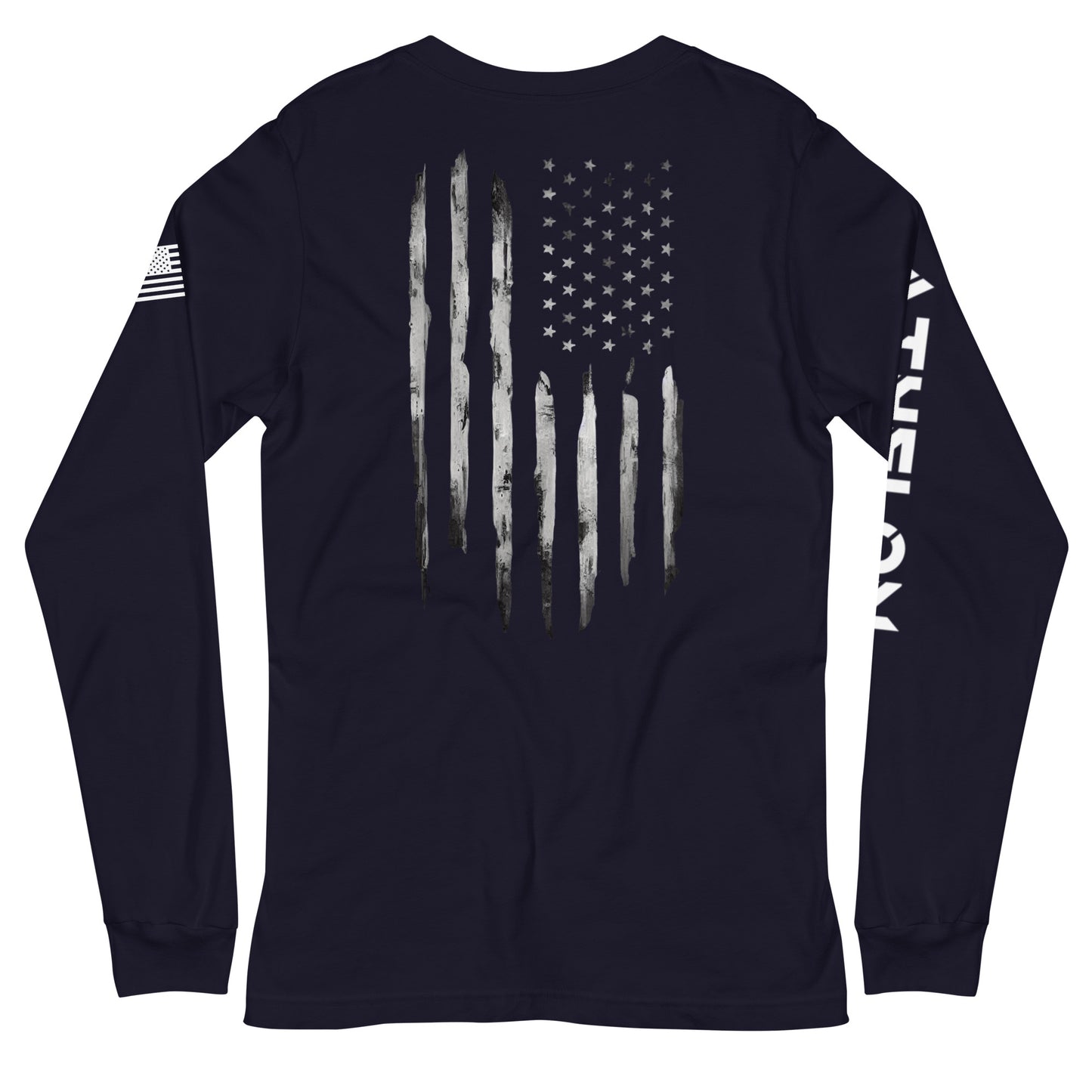 Athelon American Flag Long Sleeve Tee