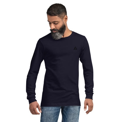 Athelon Vertical Logo Unisex Long Sleeve Tee