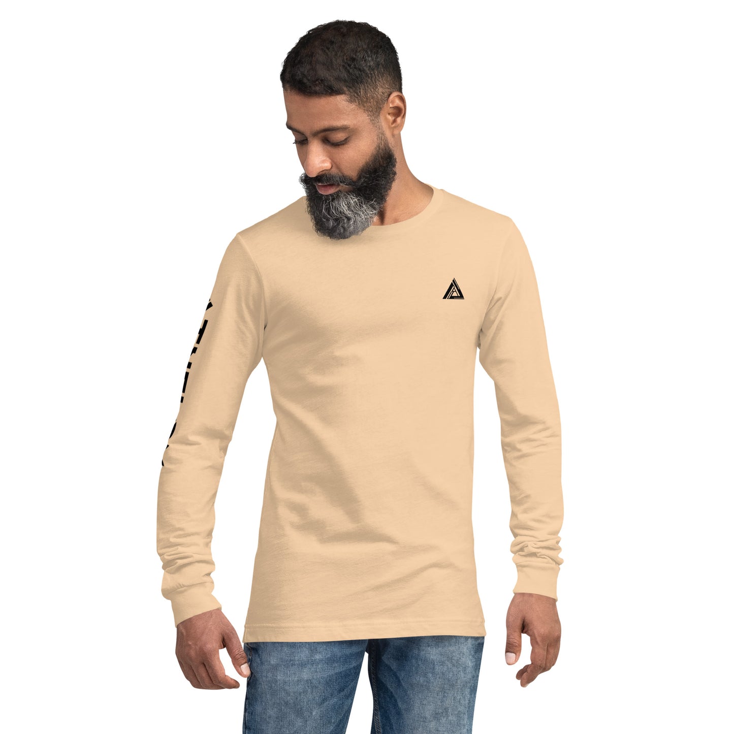 Athelon Vertical Logo Unisex Long Sleeve Tee