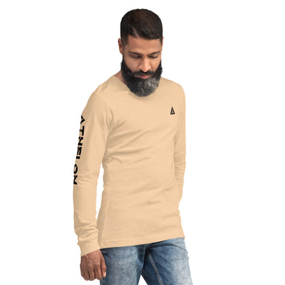 Athelon Vertical Logo Unisex Long Sleeve Tee