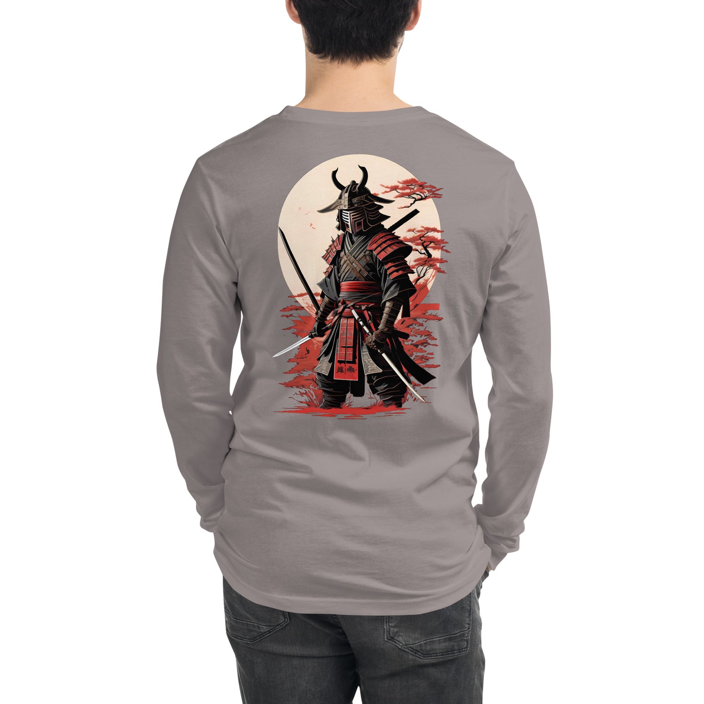 "Moonlight Warrior" - Ancient Warrior Collection - Unisex Long Sleeve Tee