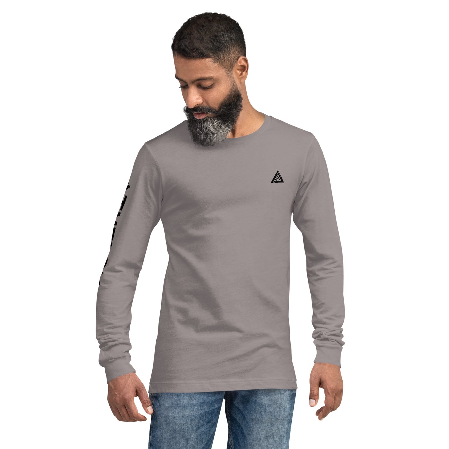 Athelon Vertical Logo Unisex Long Sleeve Tee