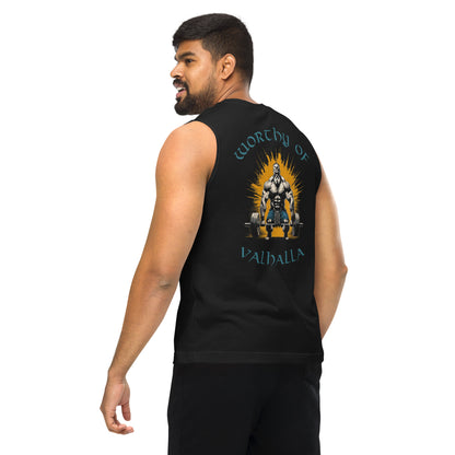 "Worthy of Valhalla" - Ancient Warriors Collection - Men's Muscle Shirt