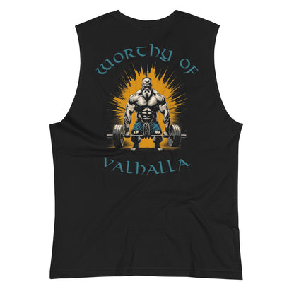 "Worthy of Valhalla" - Ancient Warriors Collection - Men's Muscle Shirt