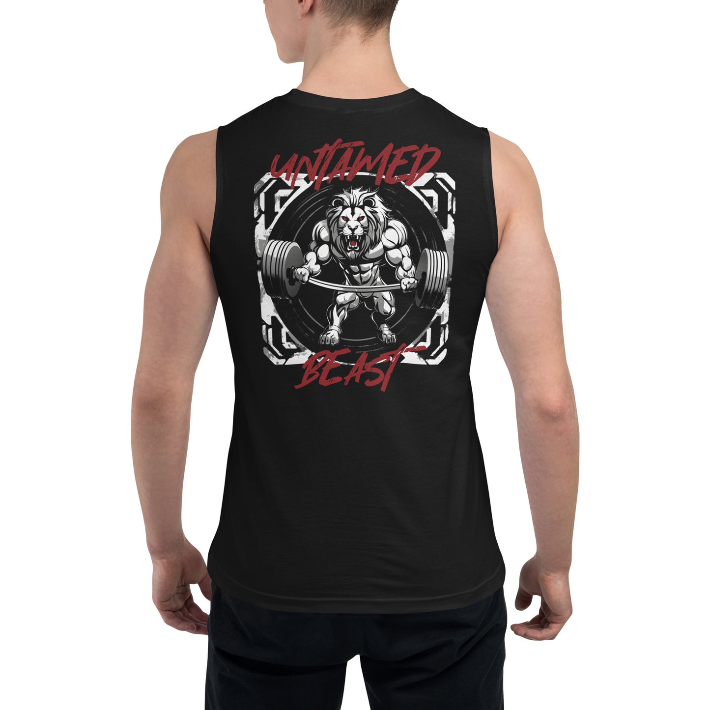 "Untamed Beast" - Untamed Strength Collection - Men's Muscle Shirt