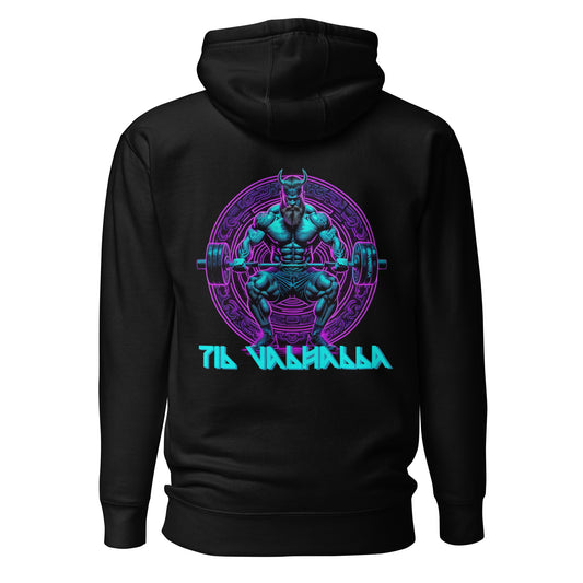 "Neon Til Valhalla" - Ancient Warrior Collection - Men's Hoodie