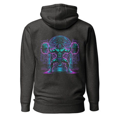 "Neon Cuāuhocēlōtl" - Ancient Warrior Collection - Men's Hoodie