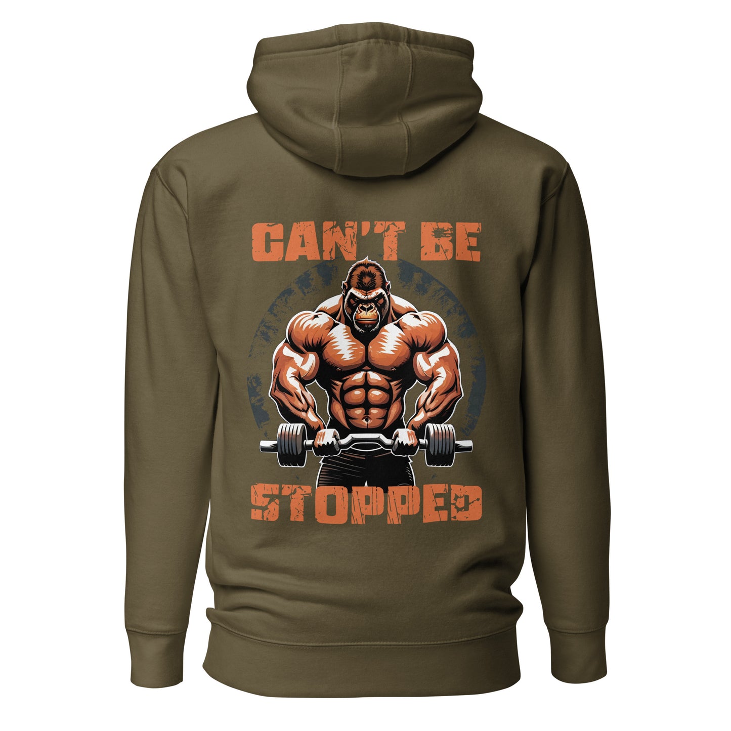 "Can't be Stopped" - Untamed Strength Collection - Men's Hoodie