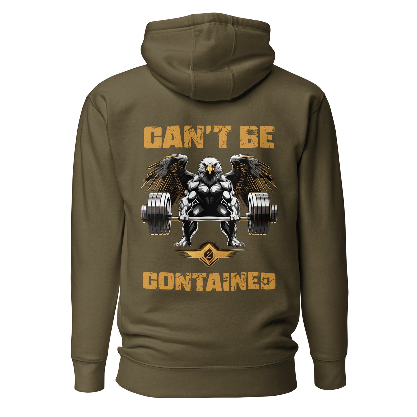 "Can't be Contained" - Untamed Strength Collection - Men's Hoodie