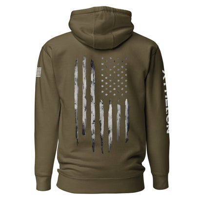 Athelon American Flag Hoodie