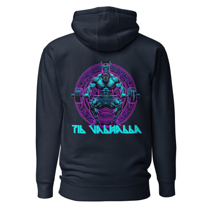 "Neon Til Valhalla" - Ancient Warrior Collection - Men's Hoodie