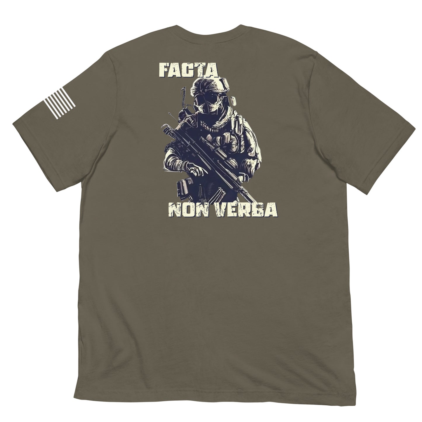 "Facta Non Verba" - Military Collection - Unisex T-Shirt