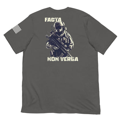 "Facta Non Verba" - Military Collection - Unisex T-Shirt