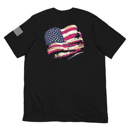 "Battered" - American Patriot Collection - Unisex T-Shirt