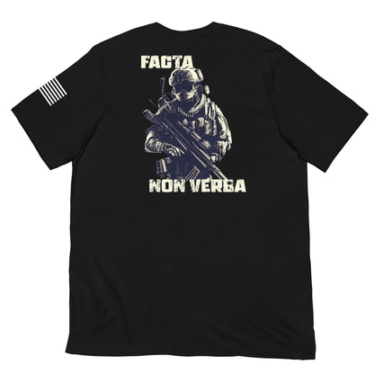 "Facta Non Verba" - Military Collection - Unisex T-Shirt